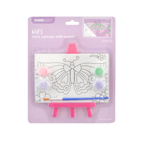 PBN Mini Canvas with Easel - Butterfly