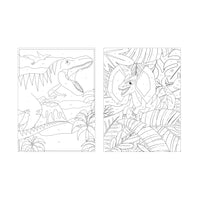 Paint By Numbers 2pk Sheets - Jurassic