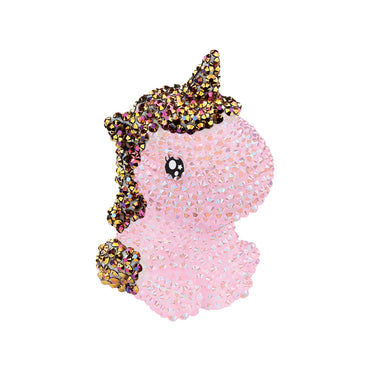 Sparkle Unicorn Keyring - Pink