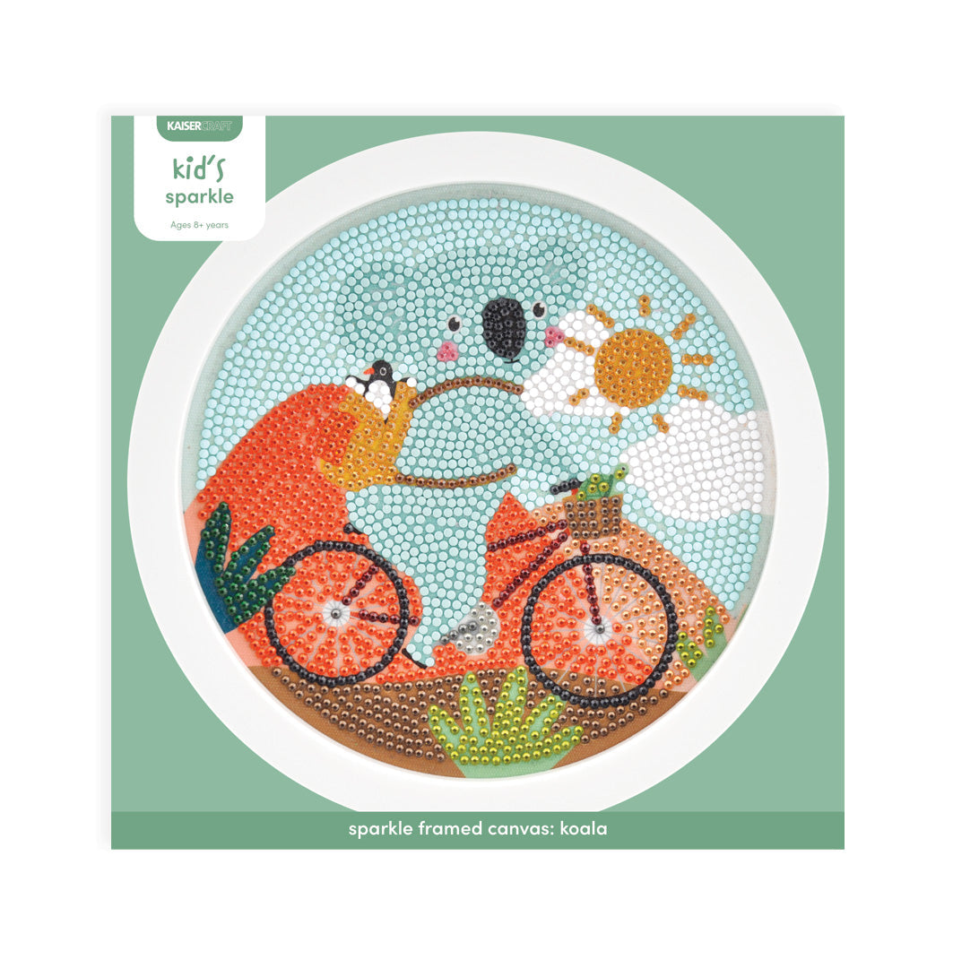 Sparkle Framed Canvas - KOALA