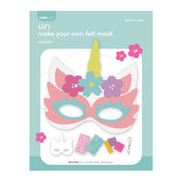 Make Your Own Felt Mask - Unicorn
