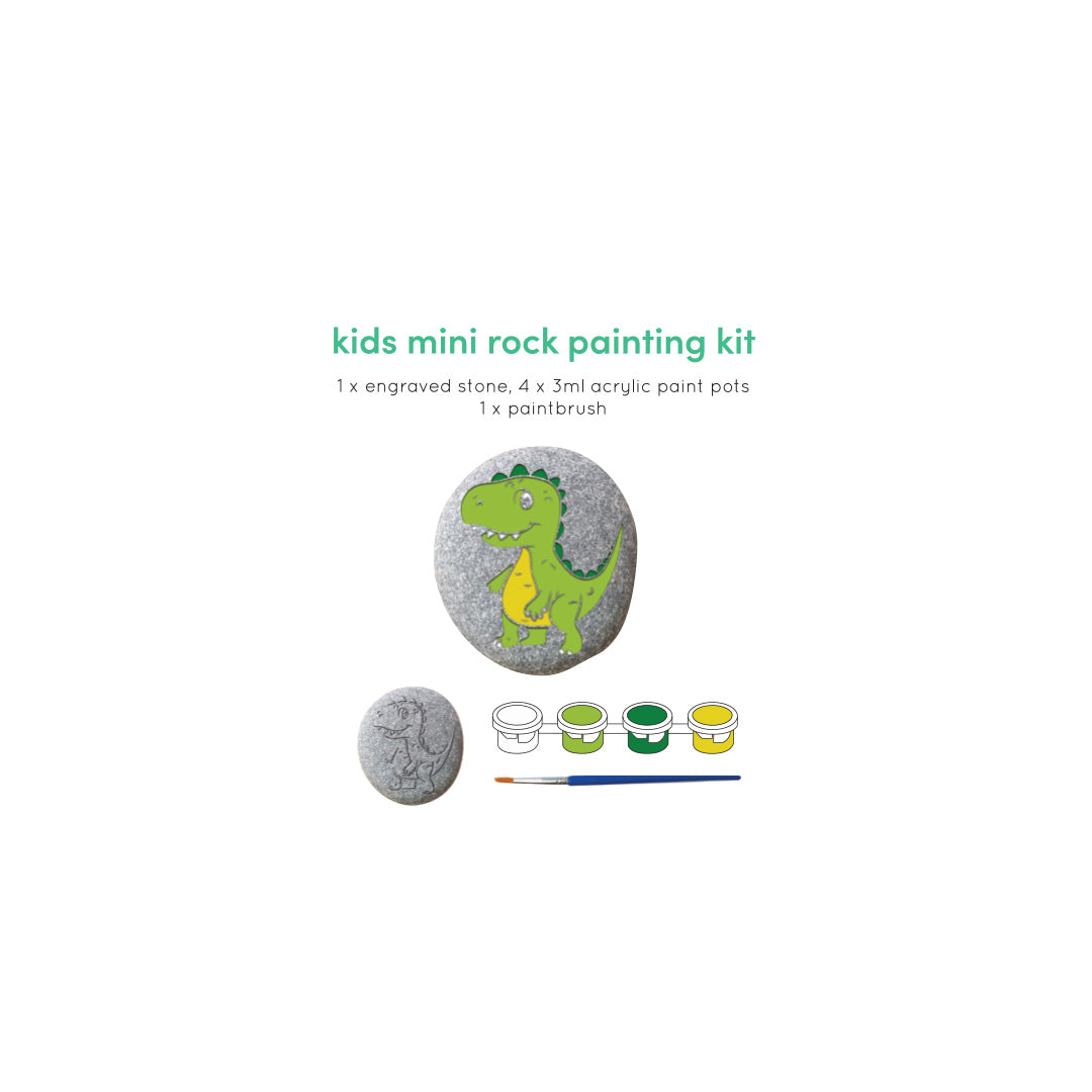 Rock Painting Kit Mini - Dinosaur