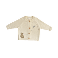 Baby Knitted Cardigan BEAR Size 6-12M