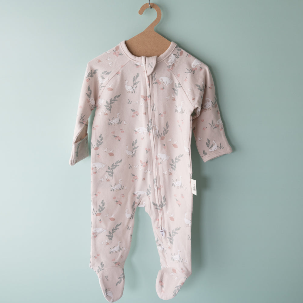 K Mini Baby Growsuit 6-12m - GEESE