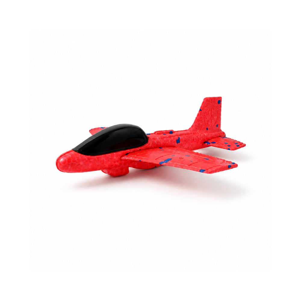 Good Vibes Kids Foam Stunt Plane - RED