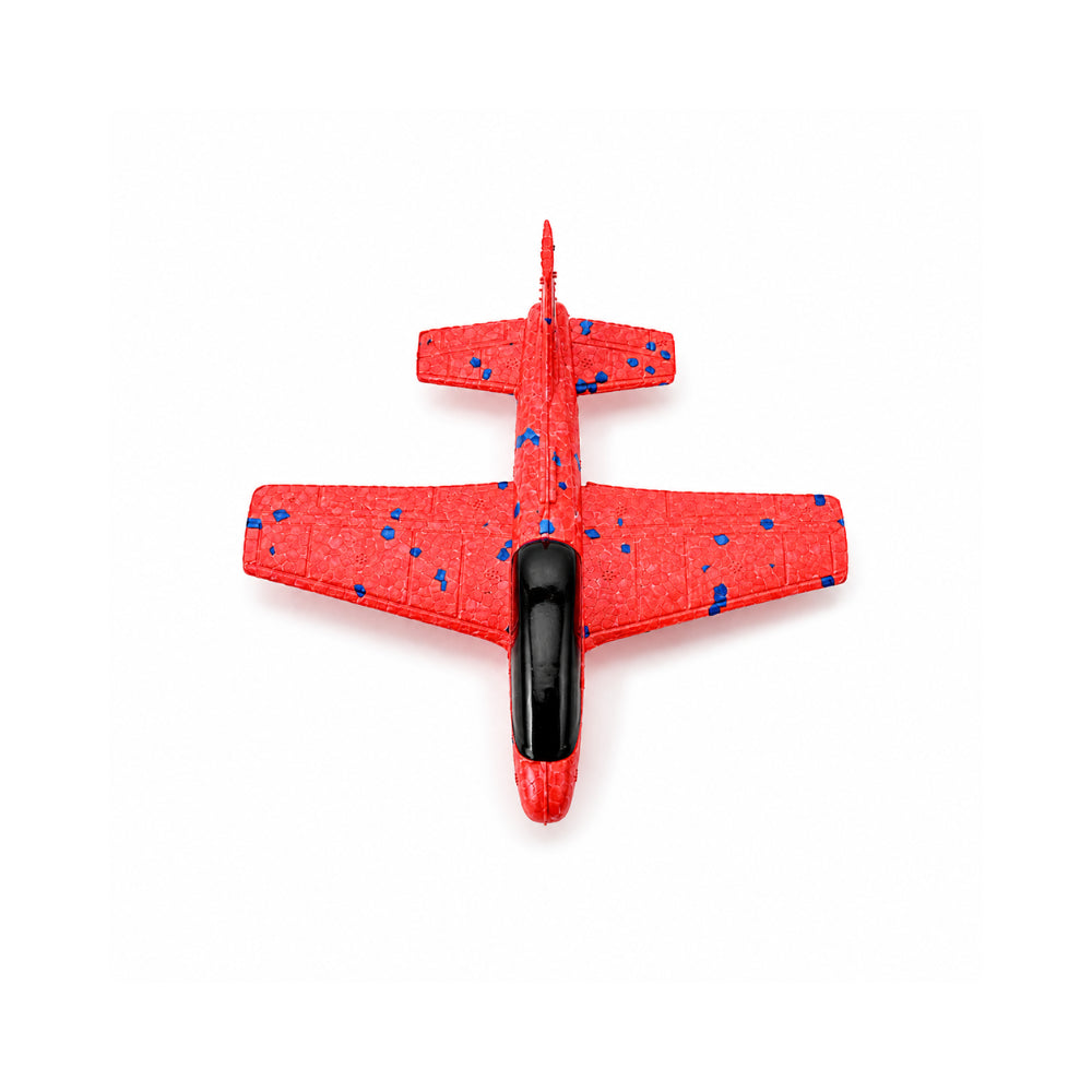 Good Vibes Kids Foam Stunt Plane - RED