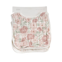 2Pk Muslin Bib - Garden Bloom