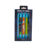 Mini 5pk Printed Pens - Electrosaurus