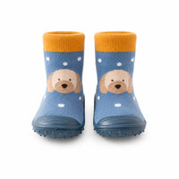 Peek-A-Boo Collection Baby Rubber Socks 18-24 months - PUPPY