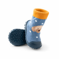 Peek-A-Boo Collection Baby Rubber Socks 18-24 months - PUPPY
