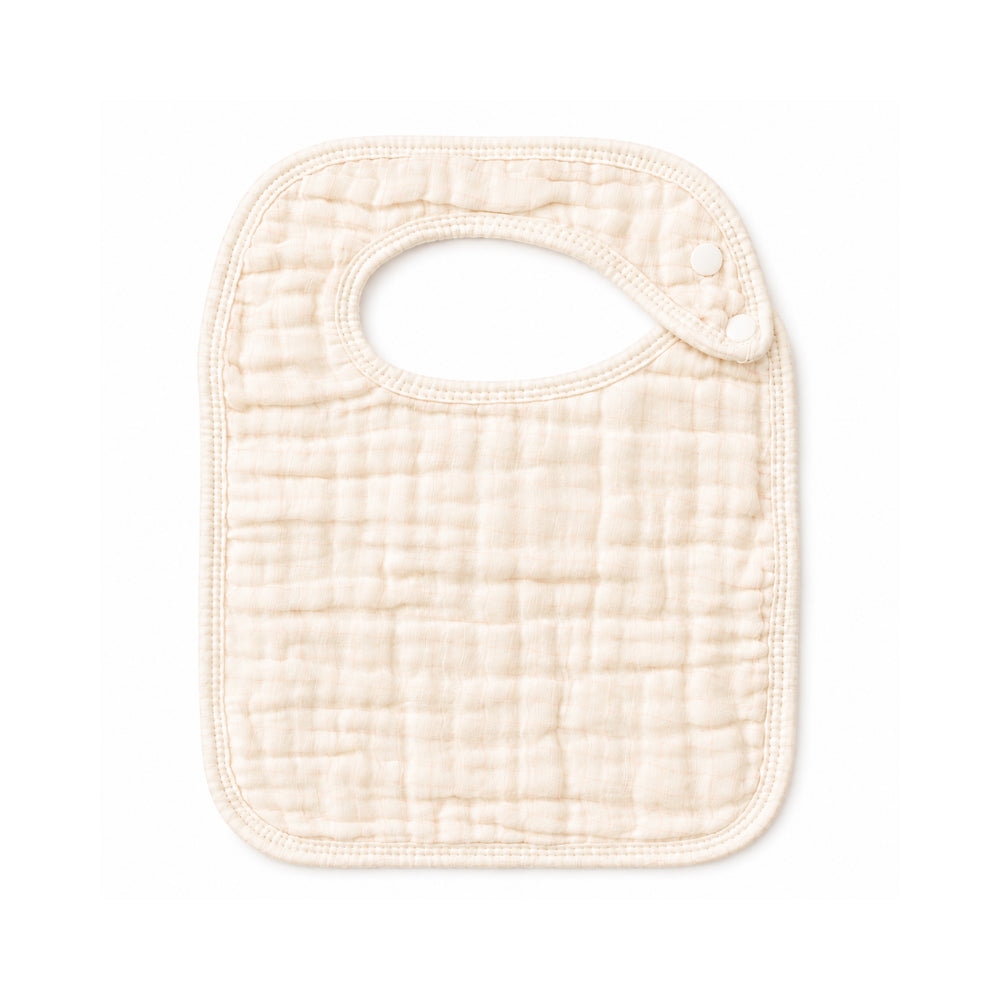 Peek-A-Boo Collection Baby 2pk Muslin Bib - PRETTY GARDEN