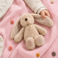 Peek-A-Boo Collection Baby Mini Plush Toy - TAUPE BUNNY