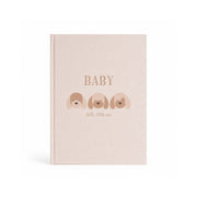 Peek-A-Boo Collection Baby Milestone Book - PUPPY