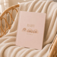Peek-A-Boo Collection Baby Milestone Book - PUPPY