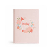 Peek-A-Boo Collection Baby Milestone Book - PRETTY GARDEN