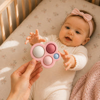 Peek-A-Boo Collection Baby Silicone Pop Cloud - PINK