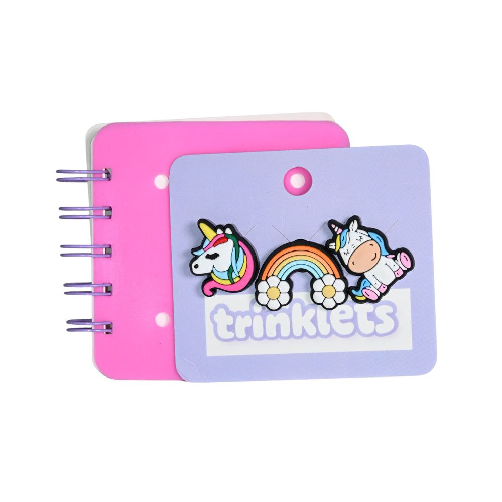 Kids Trinklets Sml Notebook - UNICORN