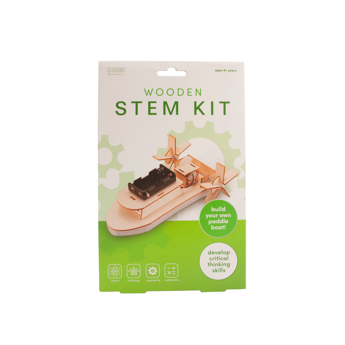 Kaiser Creative Club - Kids Stem Learning Kit Lge - PADDLE BOAT