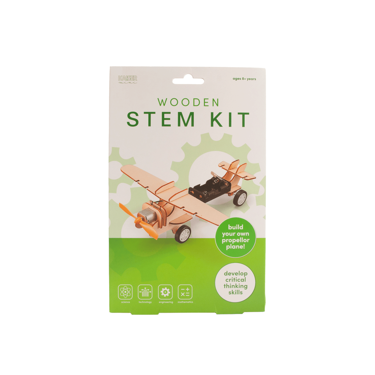 Kaiser Creative Club - Kids Stem Learning Kit Lge - PLANE