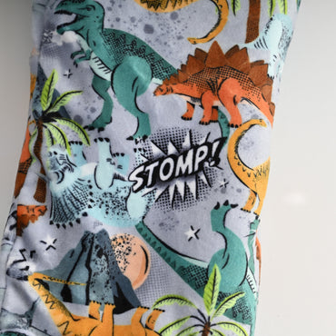 K Mini Winter Sleep Socks - ROAR (Size 5-8)