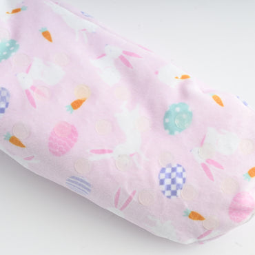 Winter Sleep Socks Size 9-12 - Hop to It Pink