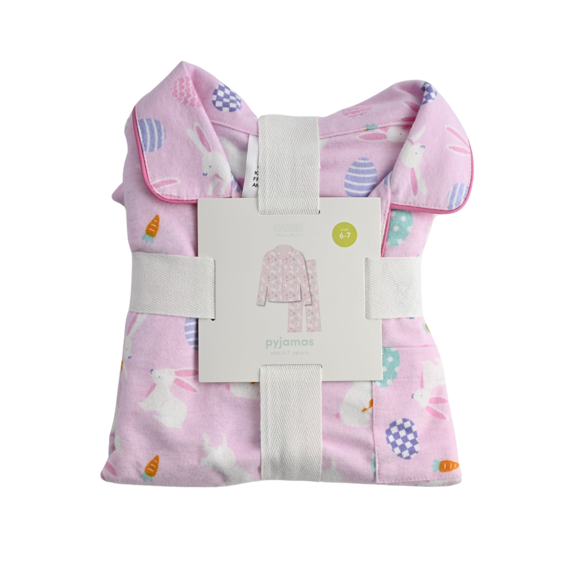 Pyjamas Size 6-7 - Hop to It Pink