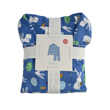 Pyjamas Size 8-10 - Hop to It Blue