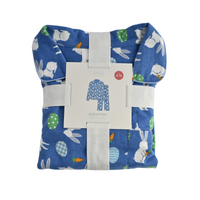 Pyjamas Size 6-7 - Hop to It Blue