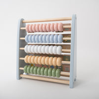 K Mini Baby Wooden Toys - Baby Counting & ABC Wooden Abacus