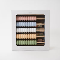 K Mini Baby Wooden Toys - Baby Counting & ABC Wooden Abacus