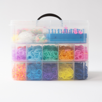 Kaiser Creative Club - Kids Loom Band Kit Lge - TRIPLE STACK