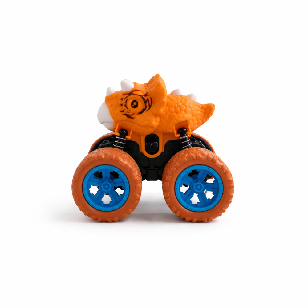Kaiser Toy Box - Kids Dino Stunt Truck - ORANGE
