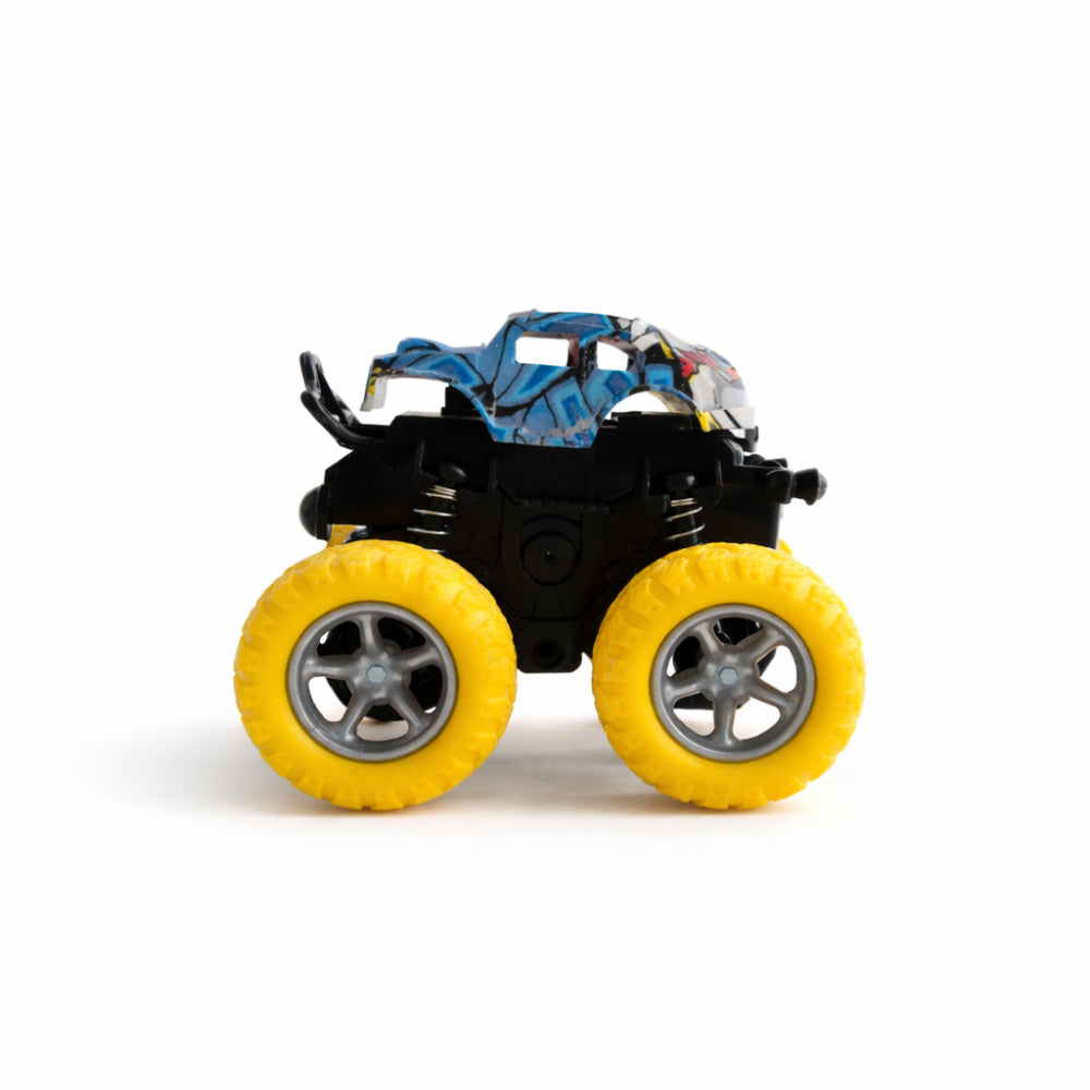 Kaiser Toy Box - Kids Monster Stunt Truck - YELLOW