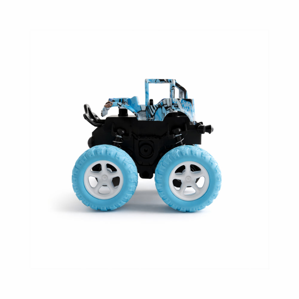 Kaiser Toy Box - Kids Monster Stunt Truck - BLUE