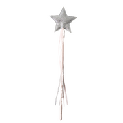 K Mini Dress Up Wand - Silver Star