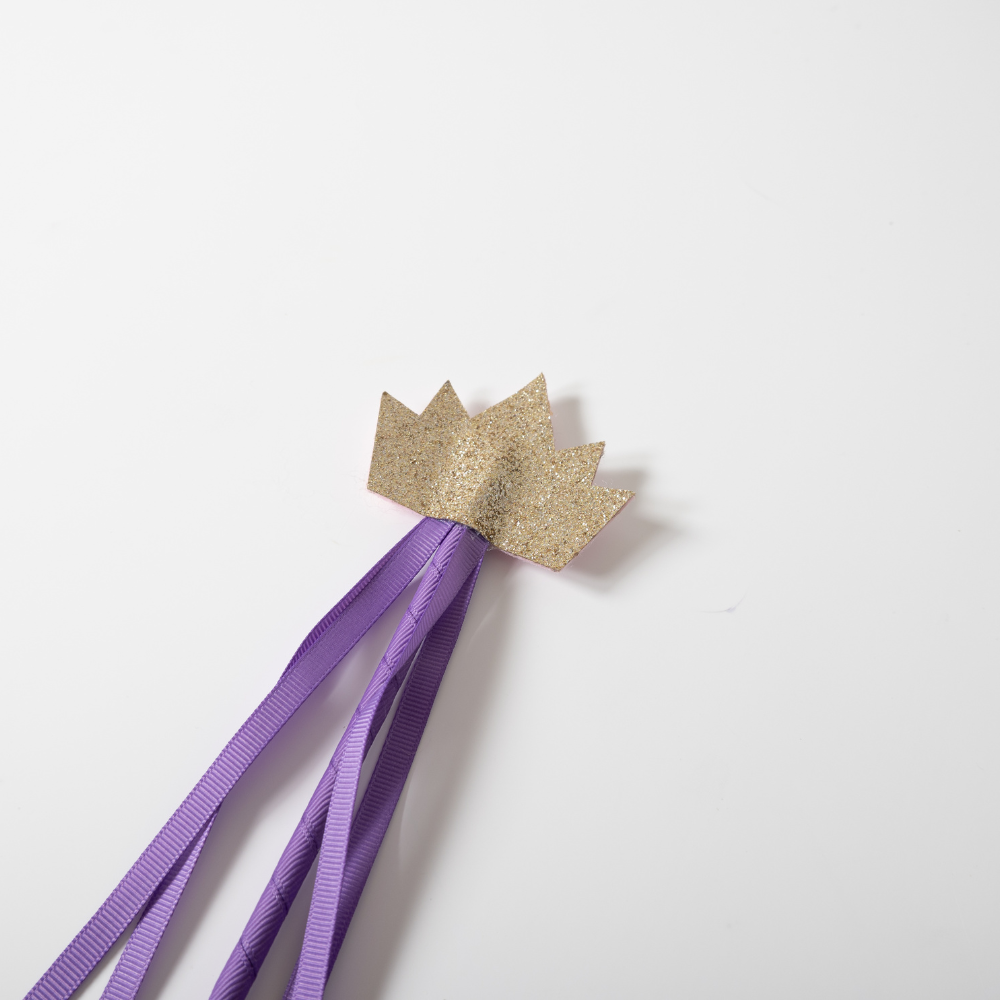 K Mini Dress Up Wand - Gold Crown