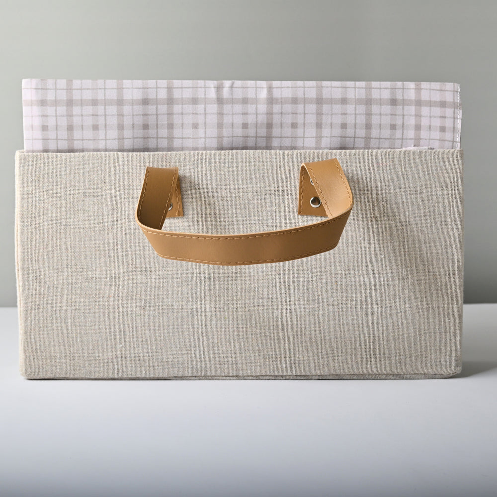 Tiny Orchard Baby Storage Caddy  - GINGHAM