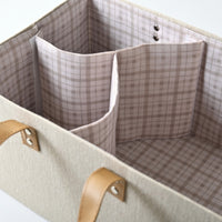 Tiny Orchard Baby Storage Caddy  - GINGHAM