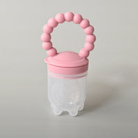 Tiny Orchard Baby Silicone Food Feeder - PINK