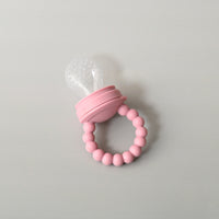 Tiny Orchard Baby Silicone Food Feeder - PINK
