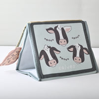 Tiny Orchard Baby Tummy Time Texture Book - FARM