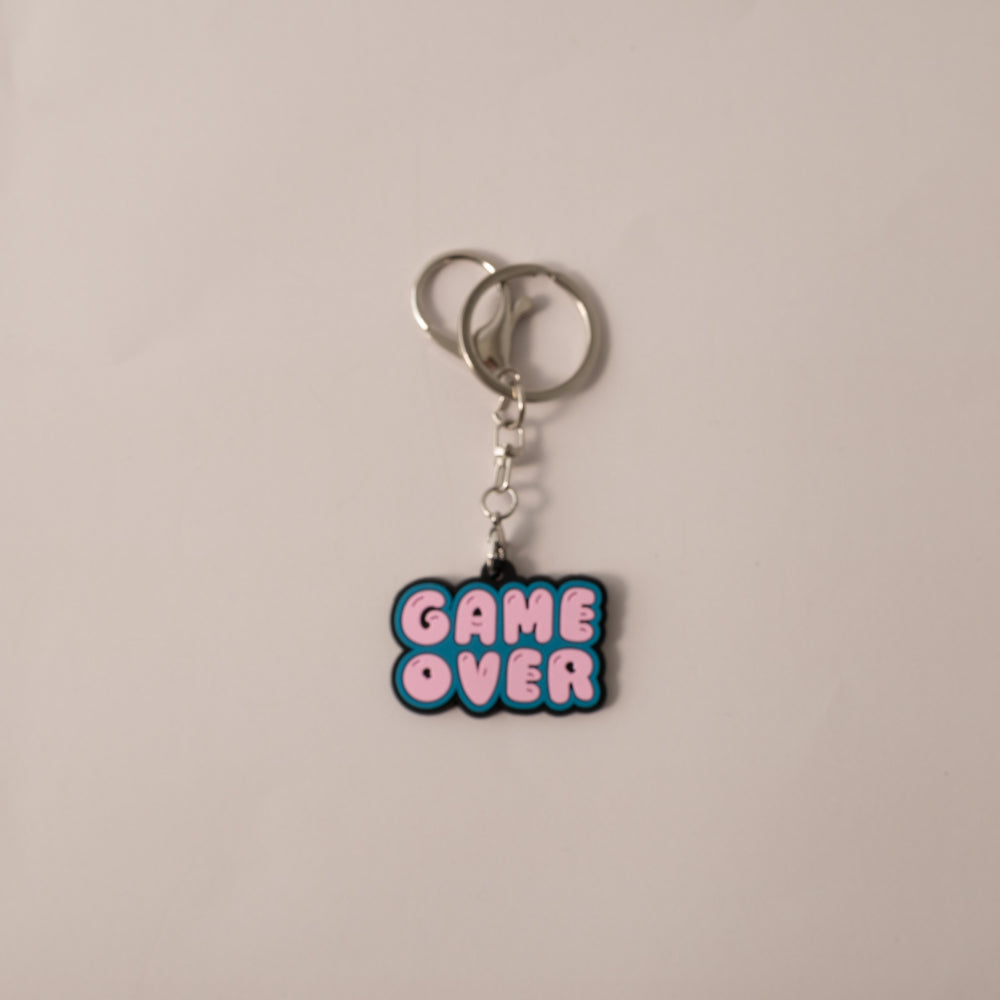 Keychain Silicone - GAME OVER