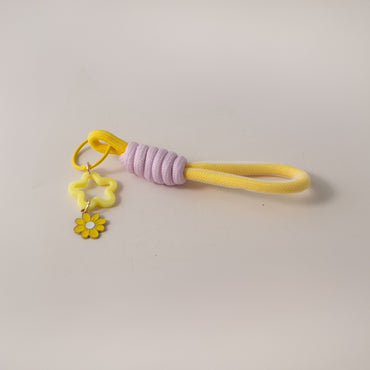 Keychain Star Flower Loop