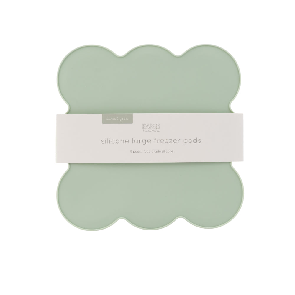 Baby Silicone Freezer Pod Large - SEA GREEN