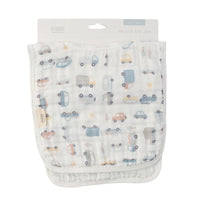 Sweet Pea series 2pk Muslin Bib - COOL CARS