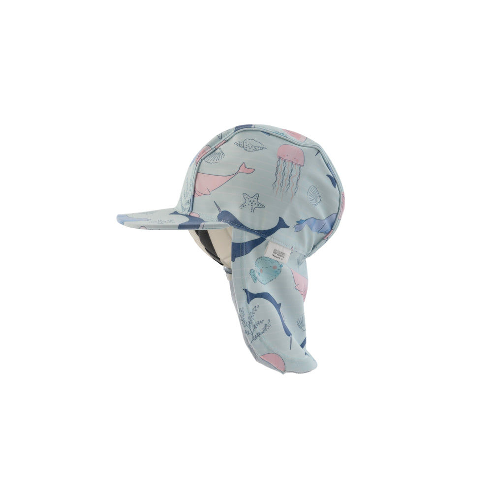 Baby Swim Sun Hat 6-12m  - SEA CREATURES