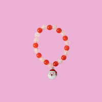 Kaiser Mini Christmas Bead Charm Bracelet - Santa