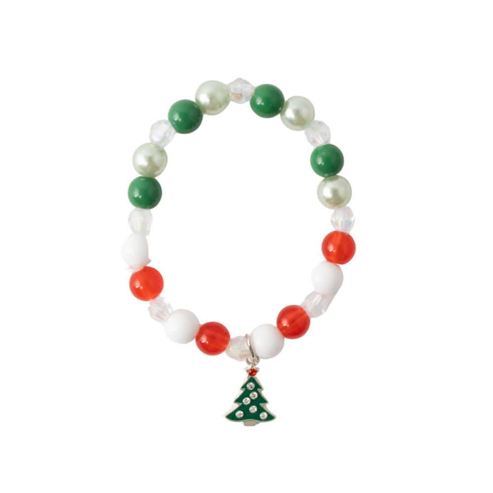 Kaiser Mini Christmas Bead Charm Bracelet - Tree