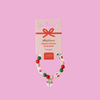 Kaiser Mini Christmas Bead Charm Bracelet - Reindeer