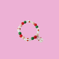 Kaiser Mini Christmas Bead Charm Bracelet - Reindeer